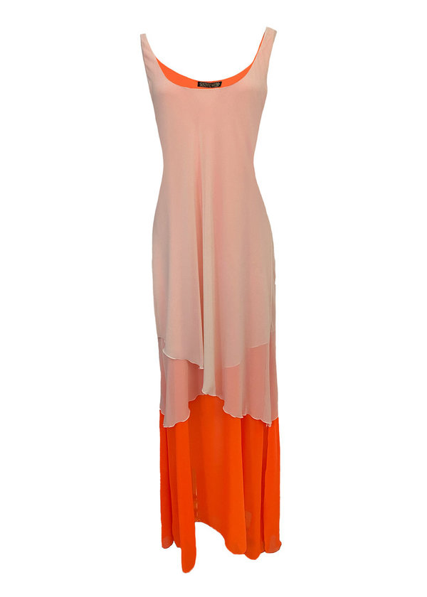 Dress Beryll long rosé/orange